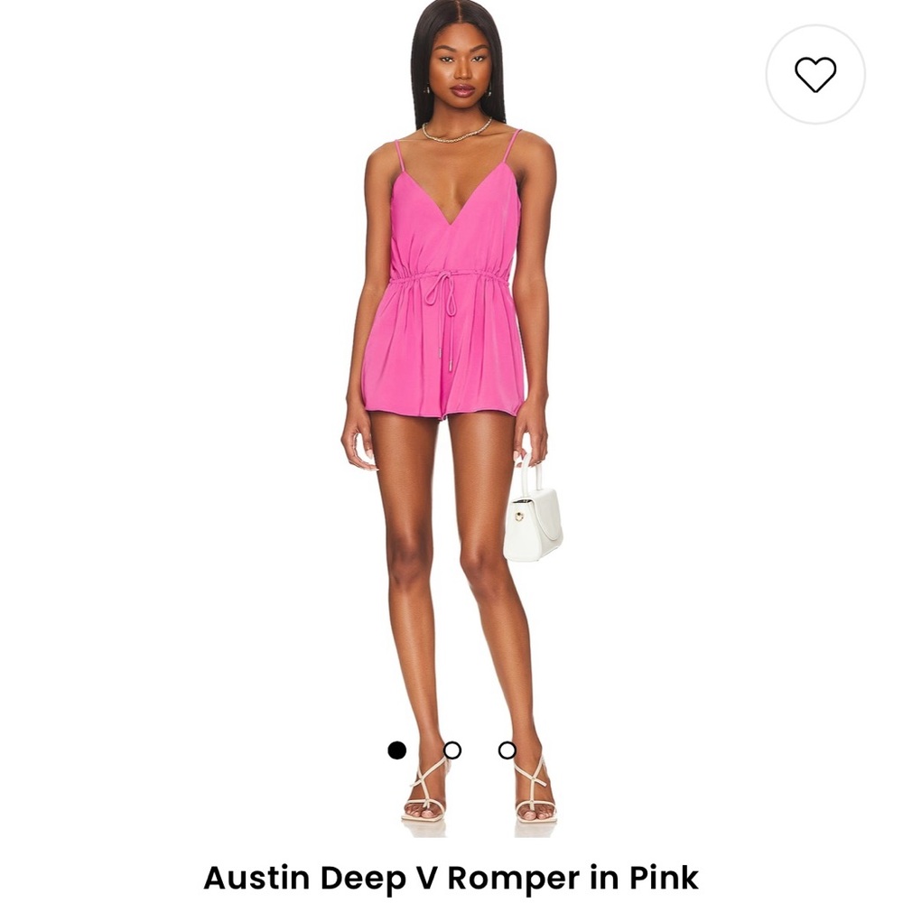 New with tags Pink Medium Superdown romper